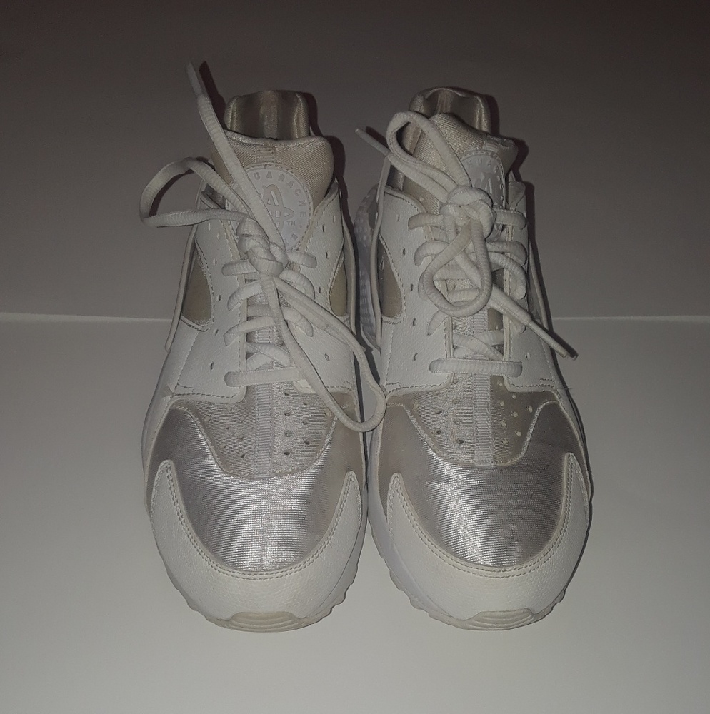 Mens Nike Air Huaraches Triple White